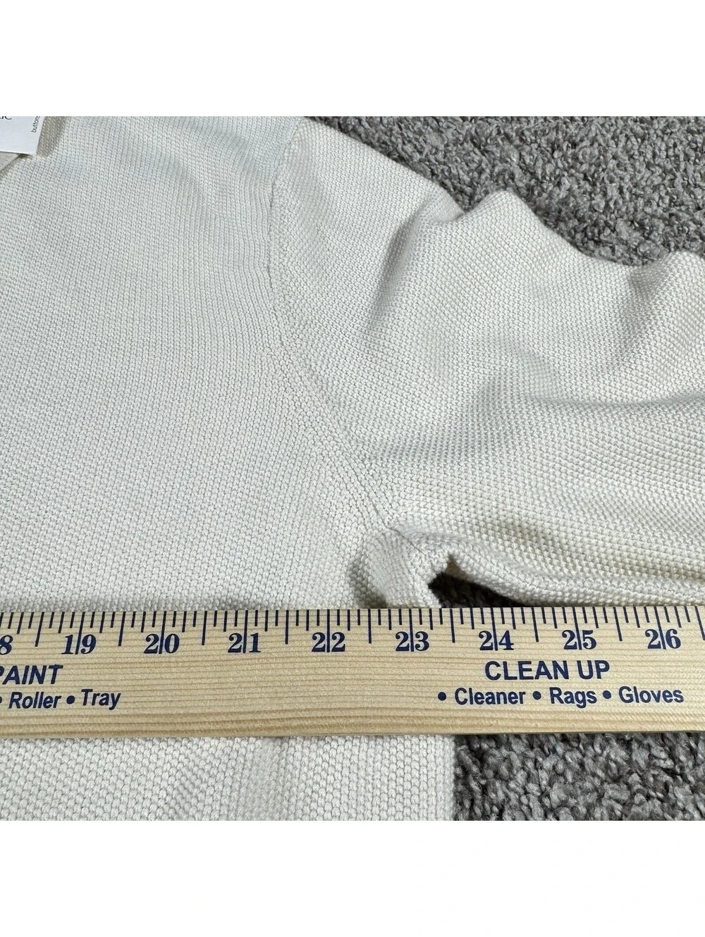Banana Republic Sweater Mens Large Beige Collared Pullover
